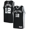 Robusto LaMarcus Aldridge San Antonio Spurs Nike Youth Swingman Jersey Icon Edition Black per gli appassionati