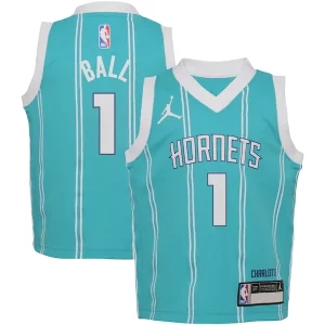 Attraente Splendido Duraturo LaMelo Ball Charlotte Hornets Jordan Brand Toddler Swingman Player Jersey Icon Edition Teal per gli appassionati