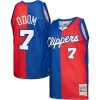 Cool Magnifico Stupendo Lamar Odom LA Clippers Hardwood Classics 2000/01 Split Swingman Jersey Royal/Red per gli appassionati