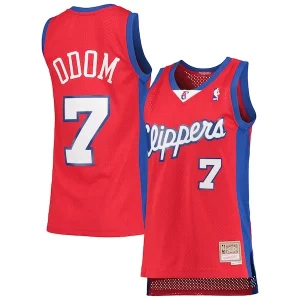 Cool Moderno Lamar Odom LA Clippers Women's 2000/01 Hardwood Classics Swingman Jersey Red per gli appassionati