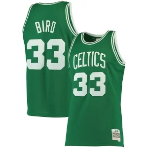 Eccezionale Robusto Larry Bird Boston Celtics 1985/86 Big & Tall Hardwood Classics Swingman Jersey Kelly Green per gli appassionati