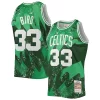 Elegante Fascinante Larry Bird Boston Celtics Hardwood Classics 1985/86 Hyper Hoops Swingman Jersey Kelly Green per gli appassionati