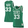 Bellissimo Larry Bird Boston Celtics Women's 1985 86 Hardwood Classics Swingman Jersey Kelly Green per gli appassionati