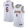 Attraente Delizioso Versatile LeBron James Los Angeles Lakers Nike Youth Performance Swingman Jersey Association Edition White per gli appassionati