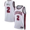 Eccezionale Lonzo Ball Chicago Bulls Nike Unisex 2022/23 Swingman Jersey City Edition White per gli appassionati