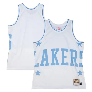 Lussuoso Meraviglioso Los Angeles Lakers Hardwood Classics Blown Out Fashion Jersey White per gli appassionati