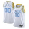 Accattivante Sofisticato Los Angeles Lakers Nike Unisex 2022/23 Custom Swingman Jersey Classic Edition White per gli appassionati