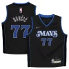 Incantevole Luka Dončić Dallas Mavericks Nike Toddler 2023/24 Swingman Replica Jersey City Edition Black per gli appassionati