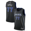 Fantastico Meraviglioso Trendy Luka Dončić Dallas Mavericks Nike Unisex 2023/24 Swingman Jersey Black City Edition per gli appassionati