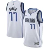 Magnifico Lussuoso Luka Dončić Dallas Mavericks Nike Youth Swingman Jersey Association Edition White per gli appassionati