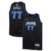 Pratico Fascinante Incantevole Luka Dončić Dallas Mavericks Nike Youth Swingman Replica Jersey City Edition Black per gli appassionati