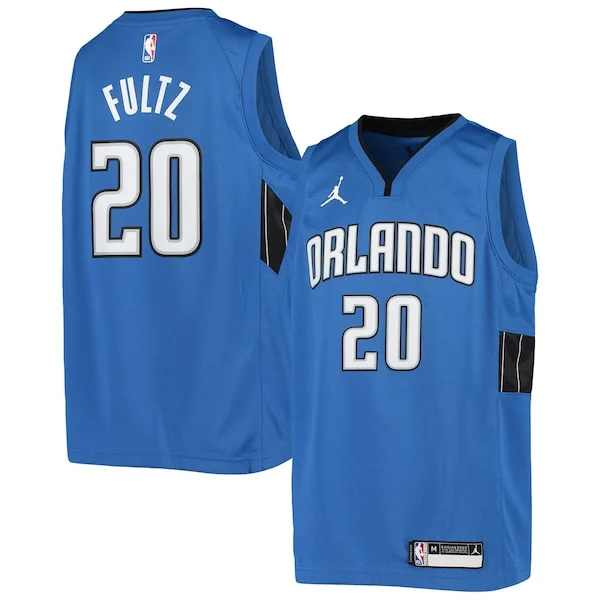Fantastico Markelle Fultz Orlando Magic Jordan Brand Youth 2020/21 Swingman Jersey Statement Edition Blue per gli appassionati