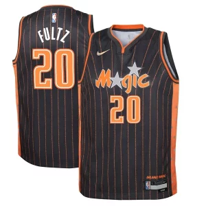 Stupendo Bellissimo Resistente Markelle Fultz Orlando Magic Nike Youth Swingman Jersey City Edition Anthracite per gli appassionati