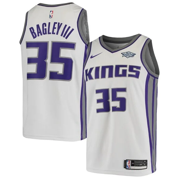 Raffinato Marvin Bagley III Sacramento Kings Nike Swingman Player Jersey Association Edition White per gli appassionati