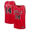 Raffinato Splendido Matas Buzelis Chicago Bulls Fast Break Replica Player Jersey Icon Edition Red per gli appassionati