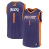 Eccezionale Magnifico Trendy Men's Devin Booker Purple Phoenix Suns Player Jersey per gli appassionati