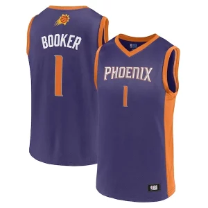Eccezionale Magnifico Trendy Men's Devin Booker Purple Phoenix Suns Player Jersey per gli appassionati