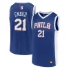 Accattivante Men's Joel Embiid Royal Philadelphia 76ers Player Jersey per gli appassionati
