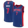 Classico Gorgeous Men's Killian Hayes Blue Detroit Pistons Team Player Jersey per gli appassionati