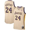 Splendido Pratico Bellissimo Men's Los Angeles Lakers Kobe Bryant Gold 2008 09 Hardwood Classics Authentic Player Jersey per gli appassionati