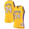 Versatile Attraente Men's Los Angeles Lakers Kobe Bryant Gold Hardwood Classics 2008 09 Authentic Jersey per gli appassionati