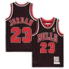 Lussuoso Michael Jordan Chicago Bulls Preschool 1996/97 Hardwood Classics Authentic Jersey Black/Red/White per gli appassionati