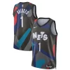 Prestigioso Accattivante Mikal Bridges Brooklyn Nets Nike Unisex 2023/24 Swingman Jersey Black City Edition per gli appassionati
