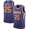 Elegante Fascinante Meraviglioso Mikal Bridges Phoenix Suns Nike 2020/21 Swingman Player Jersey Icon Edition Purple per gli appassionati