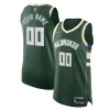 Classico Bellissimo Cool Milwaukee Bucks Nike 2021/22 Diamond Authentic Custom Jersey Icon Edition Hunter Green per gli appassionati