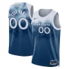 Raffinato Duraturo Moderno Minnesota Timberwolves Nike Unisex 2023/24 Custom Swingman Jersey Blue City Edition per gli appassionati
