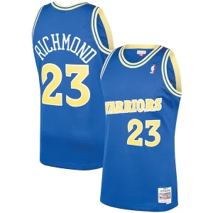 Elegante Incantevole Mitch Richmond Golden State Warriors 1990/91 Hardwood Classics Swingman Jersey Royal per gli appassionati