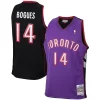 Stupendo Fascinante Bellissimo Muggsy Bogues Toronto Raptors 2001/02 Hardwood Classics Swingman Jersey Purple per gli appassionati