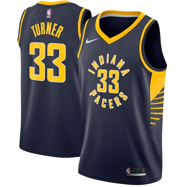 Sofisticato Prestigioso Carino Myles Turner Indiana Pacers Nike Swingman Jersey Navy Icon Edition per gli appassionati