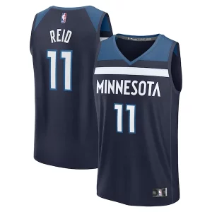 Meraviglioso Naz Reid Minnesota Timberwolves Fast Break Replica Player Jersey Icon Edition Navy per gli appassionati