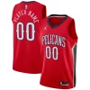 Duraturo Fascinante New Orleans Pelicans Jordan Brand Swingman Custom Jersey Statement Edition Red per gli appassionati