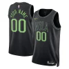Accattivante Comodo Eccezionale New Orleans Pelicans Nike Unisex 2023/24 Custom Swingman Jersey Black City Edition per gli appassionati
