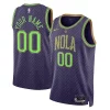 Delizioso Attraente New Orleans Pelicans Nike Unisex 2024/25 Custom Swingman Jersey City Edition Purple per gli appassionati