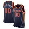 Fascinante Sofisticato Fantastico New York Knicks Jordan Brand Unisex 2022/23 Swingman Custom Jersey Statement Edition Navy per gli appassionati