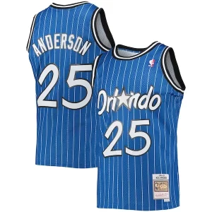 Meraviglioso Raffinato Nick Anderson Orlando Magic 1994/95 Hardwood Classics Swingman Jersey Blue per gli appassionati