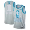 Duraturo Resistente Nike 2022 NBA All Star Game Swingman Custom Jersey Gray per gli appassionati