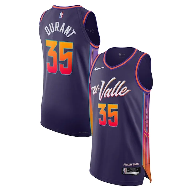 Fantastico Raffinato Incantevole Nike Kevin Durant Phoenix Suns Authentic Jersey City Edition Purple per gli appassionati