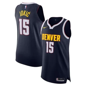 Splendido Nikola Jokic Denver Nuggets Nike Authentic Jersey Icon Edition Navy per gli appassionati