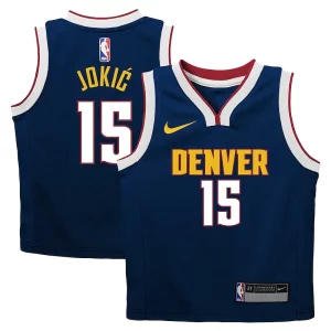 Gorgeous Nikola Jokic Denver Nuggets Nike Toddler Swingman Player Jersey Icon Edition Navy per gli appassionati