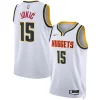 Fantastico Magnifico Raffinato Nikola Jokic Denver Nuggets Nike Unisex Swingman Jersey Association Edition White/Navy per gli appassionati
