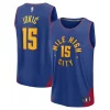 Eccezionale Nikola Jokic Denver Nuggets Fast Break Replica Player Jersey Statement Edition Blue per gli appassionati