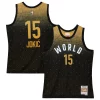 Raffinato Nikola Jokic Team World 2016 Hardwood Classics Rising Stars Swingman Jersey Black per gli appassionati