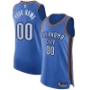 Fantastico Classico Lussuoso Oklahoma City Thunder Nike Authentic Custom Jersey Blue Icon Edition per gli appassionati