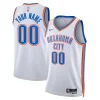Comodo Lussuoso Oklahoma City Thunder Nike Unisex Swingman Custom Jersey White Association Edition per gli appassionati