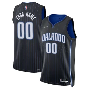 Lussuoso Accattivante Orlando Magic Nike 2021/22 Diamond Swingman Custom Jersey Icon Edition Black per gli appassionati
