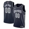 Resistente Moderno Orlando Magic Nike Unisex 2023/24 Custom Swingman Jersey Navy City Edition per gli appassionati